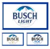 Stampa digitale personalizzata 3x5 piedi da 90x150 cm Busch Light Ice Bering Flag per Man Cave Pub Bar Banner Decoration Funny College Dorm B6633652