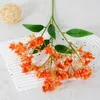 Dekoratif Çiçek Çiçek Şube Yeşil Yapaylar Ev Düğün Dekoru İç Mekan için Yapay Sahte