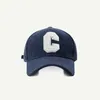 Ball Caps Fashion Corduroy Baseball Cap Lettre dames C.