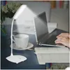 Tischlampen LED wiederaufladbare Schreibtischlampe USB-Ladung Lesen Leuchte 3-Level-Dimmbare Augenschutz Schüler Studien Nachtlichter Drop del Dhmro