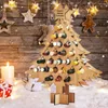 Party Decoration Vismas Adult Adver Advent-Callendar Christmas Tree détient le compte à rebours 24 jours sur la bouteille de bottle pour hommes adultes M68E