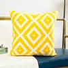 Pillow Nordic Style Pink Cover Gray Yellow Decorative Pillows Geometric S Covers Home Decor Office Car Throw Case