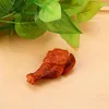 Decorative Flowers Lifelike Artificial Food Fake Realistic Chicken Wing Drumstick Simulation Kids Toy Pography Props Home Decor Accessories