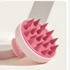 Outils de bain accessoires Silicone Shampooing Brush Head cheveph massage peigne peigne lavage Brosses Brôlement de baignoire Salon de coiffure outil de coiffure 240413