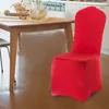 Sandalye Teal Kanepe Kapağı Kalınlaştırılmış Streç Yemek Odası Ziyafet Düğün 1 Parça Koruyucular