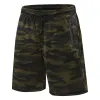 Pantalon 2021 hommes shorts sportifs camouflage de poche zipper running short Mesh Quick Dry Training Fitness Five Pant