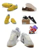 Chaussures designer le coq Casual Shoes Sneakers Chaussures de course Femmes Men Jogging 36-44 Taille noire blanc bleu jaune