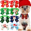 Odzież dla psów 10pcs Pet Cat Bowtie świąteczny krawat Regulowany kołnierz muszki do pielęgnacji Małe medium