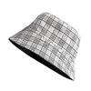 BERETS MÄNNER KVINNERS UNISEX CASUAL COMOLL SOMMER Strand Plaid Hink Fiske Camping Foldbar Bred BRIM Sun Protection Hat Caps