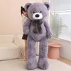 80100cm Big Size Teddy Bear Plush Toy Giant Stuffed Animals Birthday Valentines Day Gift Soft Pillow Dolls Grilfriend Girl 240407