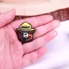 Halloween funny bear enamel pin childhood game movie film quotes brooch badge Cute Anime Movies Games Hard Enamel Pins