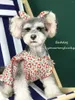 Dog Apparel Print Cotton Clothes Comfortable Costume Adjustable Pet Clothing Durable For Puppy Cute Dogs Lovely Accessories Supplier