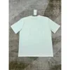24SSカサブランカメンズTシャツ新しい逆トライアングルテニスコートパターン印刷男性と女性のための汎用性のある黒の短袖Tシャツカサブラン