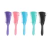 Brosses de cheveux en plastique détanglant brossage du cuir chevelu mas car humide peigne bouclée femmes soins de santé réduisent les brosses à cheveux de fatigue outils de coiffure jllzoi5493678