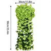 Decorative Flowers 1pcs Faux Violets Aesthetic Artificial Vines Wall Hangi Garden Fence Balcony For Door Wedding Decor