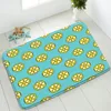 Mattes de bain Mattes antidérapantes Summer Fruit tropical Planchers intérieure Chauffeur de cuisine Tapis de pied lavable Tapis de pied Maison Tapis absorbant