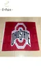 Bandeira de Ohio State Buckeyes 3*5ft (90cm*150cm) Bandeiras de poliéster Decoração Voador Home Garden Flagg Presentes festivos5848282