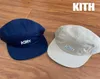 Kith 5パネルキャンプキャップ調整可能野球帽スナップバックヒップホップトラックキャップ