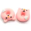 Decorative Flowers 50/100pcs Diy Supplies Accessories Cartoon Donut Charms Flat Back Bow Animal Strawberry Hair Center Anime Crafts