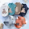 Ropa de vestimenta de perros gatos de peluche otoño perros pequeños cachorros mascotas y ropa de invierno cachorro de dos piernas suéteres