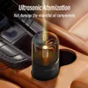 Lâmpadas de fragrâncias de umidificadoras de fragrância Difusor de aroma da luz de velas Usb Ultrassonic Mist Manker umidificador de ar para carros em casa Mini Fragrância Difusor de óleo