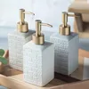 Liquid Soap Dispenser Noordse luxe badkamer keramische lotion fles douchegel Hand creatieve accessoires