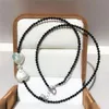 Natuurlijke zoetwaterparel onregelmatige kleine parel sleutelbeen ketting slanke minimalistische wilde 925 sterling zilveren clasp ketting 240408