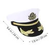 Boll Caps 2st Captain Hat Cotton Captain Sun Costume Party for Travel Cosplay