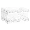 Kitchen Storage Transparent Water Bottle Rack Beverage Display Foldable Pet Red Wine Insulation Cup