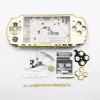 Accessoires Ehouse für PSP 2000 PSP2000 Game Console Volles Set -Shell -Gehäusekofferabdeckung mit Tasten Kit Austausch