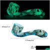 Smoking Pipes Glow In The Dark Held Mini Hand 7 Word Shape Colorf Timate Tool Tobacco Bubbler Drop Delivery Dhqyl