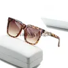Retro lyxdesigner 4318 stora ramsolglasögon unisex polariserande UV400 skyddande lins solglasögon