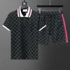 2024ss Mens Beach Designers Tracksuits Summer Suits Fashion T Shirt Seaside Holiday Shirts Shorts Sets Man S Luxury Set Outfits