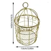 Other Bird Supplies Cage Candy Box Iron Candlestick Holder Adornment Birdcage Wedding Party Favor Home Table