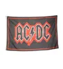 AC DC Rock Band Flag 3x5 FT 90x150cm Double Coux 100D Festival Polyester cadeau intérieur extérieur imprimé Sells4954538