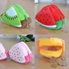 Opbergtassen 40 pc's/lot fashion fruit modellering rits zero portemonnee sleutel kleine portemonnee geldkaart muntentas