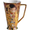 Canecas Gustav Klimt Bone China Coffee Cup Set