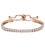 1pcs Drop große Kristallarmbänder mit Zirkonsilber Gold Armreifen Weiß grün rosa lila grüne Stein Frauen Mädchen Geschenke BR0161106827