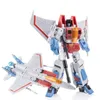 Toys de transformação FG04 FG0103 StarScream Thundercracker Skywarp F15 DS01 Anime Ação Figura Modelo de deformação Robô