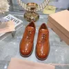 High End Quality 2024 Cowhide College Style Oxford With Block Hollow Carving Technology Deep Cut Single Shoes