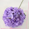 Dekorative Blumen 58 cm schöne Hortensie Bouquet Künstliche Seide für Home Wedding Party Wohnzimmer Dekoration Accessoires