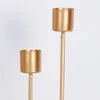 Candle Holders Exquisite Metal Taper Double Slots Candlestick For Home Dinning Party Table Romantic Wedding Decoration