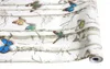 Fonds d'écran peigner et bâton Fond d'écran amovible papillon de contact papier décoratif auto-adhésif pour la salle de loisirs de la maison de loisirs pour enfants