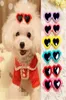 Appareils pour chiens 30pcslot mignons pour animaux de compagnie CHEAUX BOWS GOOCHING SUPPLIES Doggy Puppy Clips Hairpin Teddy Sun Verres accessoires CW801345675448