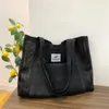 Bolsas de ombro para compras reutilizáveis Mulheres grandes bolsas e handabg frutable vegetal malha clara armazenamento lavável