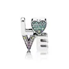 Fashion CZ Diamond Charm pour 925 STERLING Silver Luxury DIY BRACE ROMANTIQUE BOX PÉGED Valentin Gift3605029