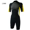 スーツ2.5mmネオプレンスキューバ男性女性水中狩りウェットスーツ半袖を保つ温かいサーフスピアフィッシングシュノーケリングスイムダイビングスーツ
