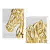 Декоративные фигурки аакумотические крупные металлические животные счастливчики домашнее украшение желтое современное настольное лев.