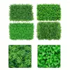 Fiori decorativi 40 60 cm Pianta artificiale Moquette Carpeggio naturale decorazione del paesaggio Simulazione del giardino finto Musone Turf verde erba verde