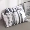 Bedding Sets 3pcs Pillow Case With Zipper Closure Thickened Polyester Duvet Cover Set Bedroom Home Textile Comfortable Bedclothes